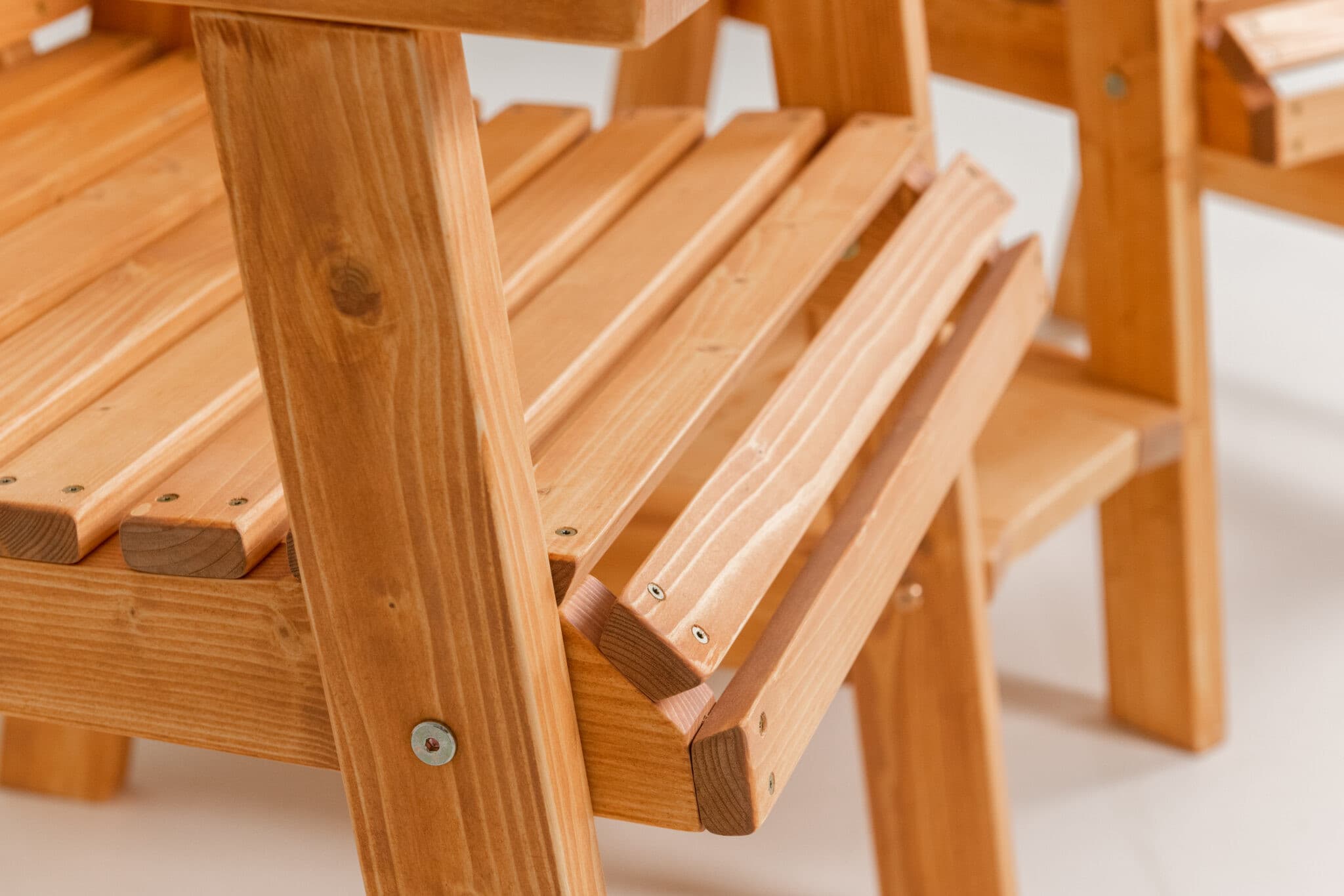 Puidust Aiapink vahelauaga TEELE DUO (pruun)